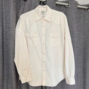 J Crew Western Fine-Wale Corduroy Shirt